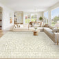 Area Rug 8x10 Washable Rug, Vintage Boho Medallion Rugs Non-Slip Soft Low Pile by VECARF