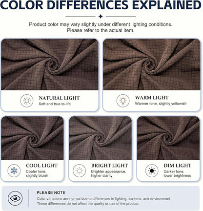 8Pcs Patio Cushion Covers, Outdoor Stretch Cushion Covers, Washable | Stretch - Image 6