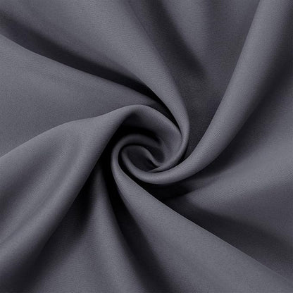 Grey Blackout Curtains 66 x 63 Inch Length/Set of 2 Curtain Panels/Thermal - Image 5