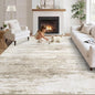 Washable Rug 5x7 Area Rugs for Living Room: Neutral Soft Rug Abstract Non Slip by LOSBULAKE