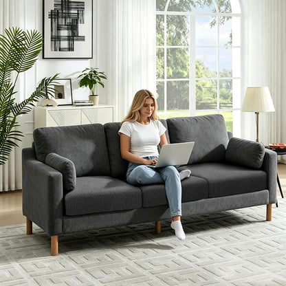 Fuloon Couch Cushion Slipcover, Super Stretch Individual Sofa Covers | 3 Pack - Image 6