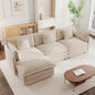 mikibama Modular Sectional Sofa, 111.5 Inch L Shaped Couch Set by Mikibama