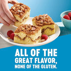 Krusteaz Gluten Free Baking Mix, Cinnamon Swirl Crumb Cake & Muffin Mix, Gluten Free with No Artificial Flavors, Colors or Preservatives, 20 Ounce (Pack of 3)