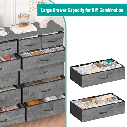 VASICAR Gray Dresser for Bedroom - Image 4