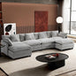 Ihanherry 146" U-Shaped Modern Sofa Modular Sectional Cloud Couch by iHanHerry