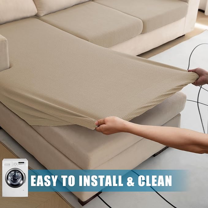 Water Repellent L Shaped Couch Covers - Image 6