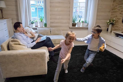 LOCHAS 5x8 Area Rugs Fluffy Living Room Carpets - Image 4