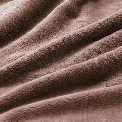 BEDELITE Fleece Blanket Soft Plush Twin Size Blanket Brown 60"x80" | Ultra Soft - Image 3