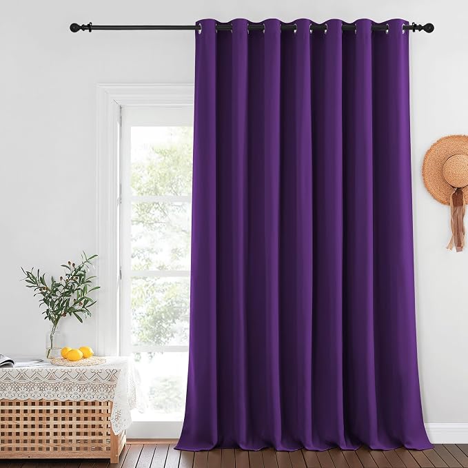 NICETOWN Royal Purple Blackout Curtains - Image 8