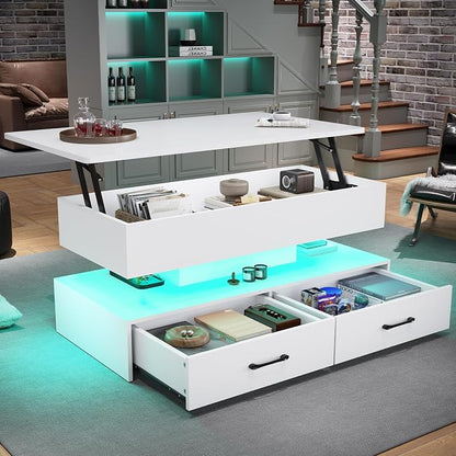 SEDETA 40" Lift Top Coffee Table, Coffee Tables - Image 3
