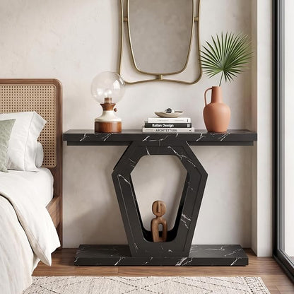senlin Sofa Table 47.3 Inch Narrow Console Table - Image 7