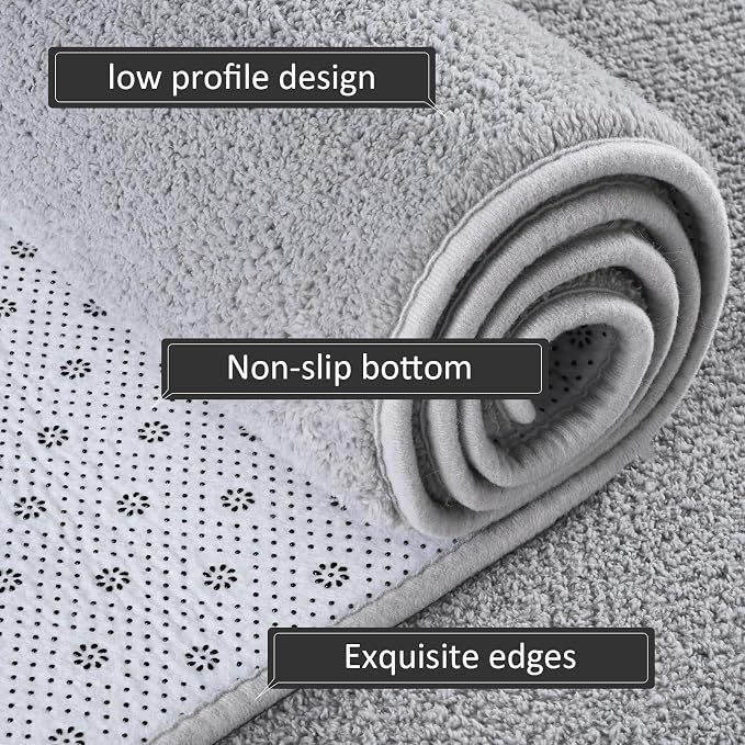 2x8 Runner Rug for Hallway, Long Runner Rugs Non Slip, Non Slip Backing Runners - Image 4