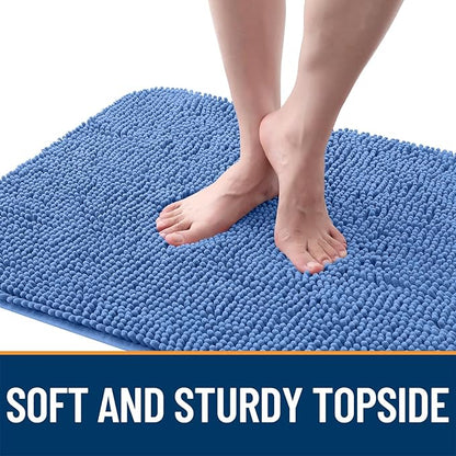OLANLY Dog Door Mat for Muddy Paws 44x32, Super Absorbent Chenille Mud Mat | - Image 4