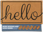 Barnyard Designs Natural Coco Coir Non-Slip Doormat | Heavy-Duty Welcome Mat by BarnyardDesigns
