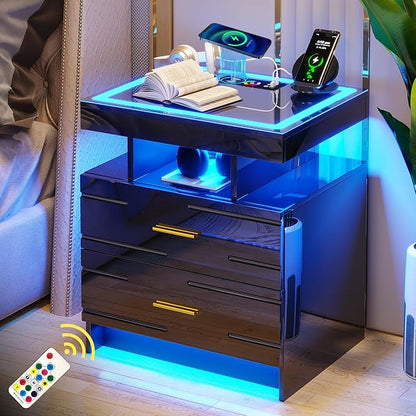 WOOVIVS Nightstand Set of 2 - Image 2