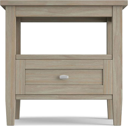 SIMPLIHOME Warm Shaker Solid Wood Transitional-Style 36-inch Wide Coffee Table - Image 7