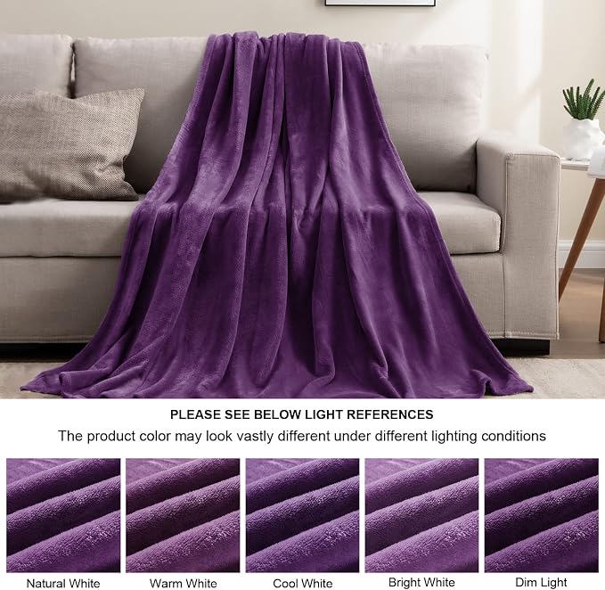 BEDELITE Fleece Blanket Soft Plush Throw - Image 6