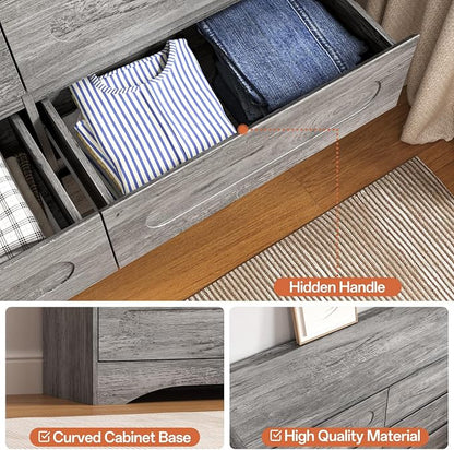 3 Piece Bedroom Set, Dresser and Nightstand Sets - Image 7