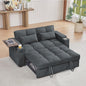 Auvsoce 65'' Convertible Sleeper Sofa Bed by Unknown