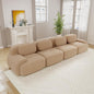 Boneless Sectional Couch, No Assembly Required, 152.7” Modular Cloud Sofa by ModonChicSofasCouches