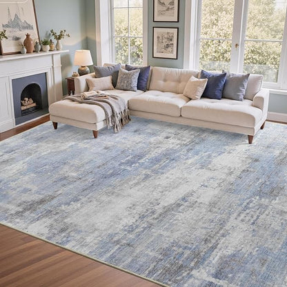 6x9 Ft Large Area Rugs for Living Room, Soft Non-Slip Washable Rugs Modern - Image 3