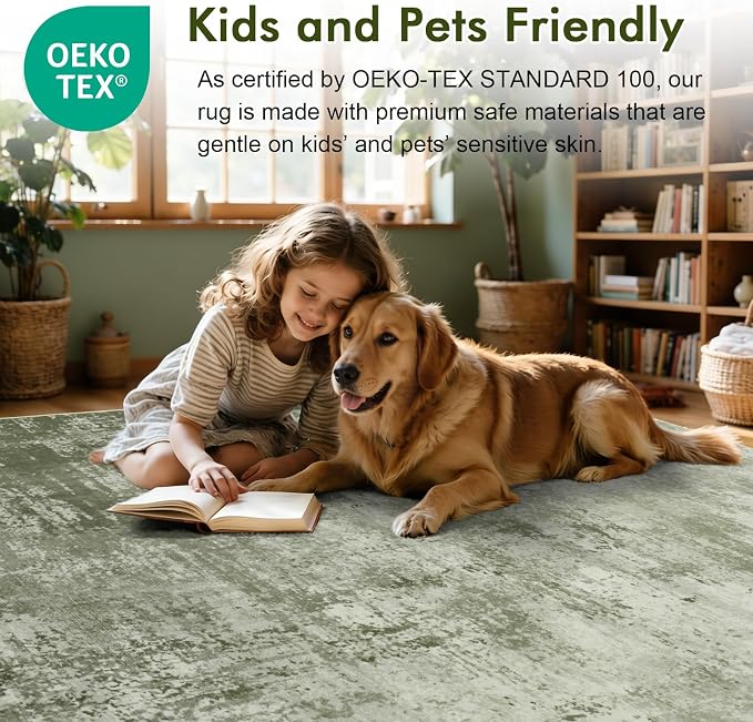 9x12 Ft Extra Large Washable Area Rugs - Image 5