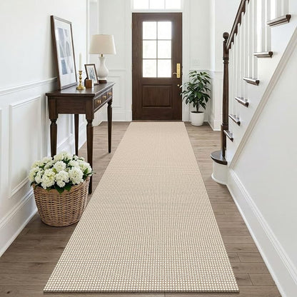 KOZYFLY Runners for Hallways 3x10 ft Washable Kitchen Runner Non Slip Rubber by KOZYFLY