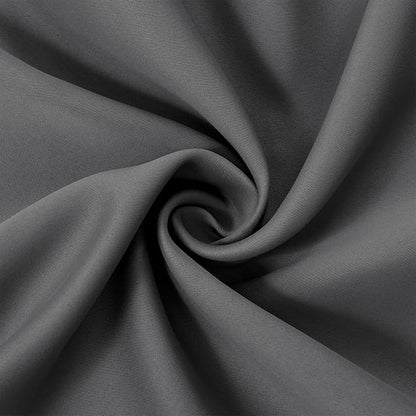 Grey Blackout Curtains/52 x 72 Inch/Set of 2 Panels Thermal Insulated Room - Image 5