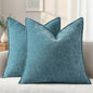 decorUhome Summer Couch Euro Sham Throw Pillow Covers 22x22 Set of 2, by decorUhome