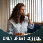 The Bean Organic Coffee Company Water Processed DECAF IL Chicco (Traditional Italian Roast), Dark Roast, Whole Bean Coffee, 16-Ounce Bag