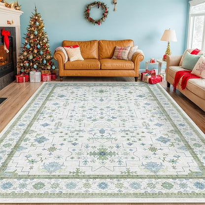 Blue and Green Living Room Rug 8x10 - Image 9