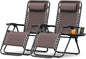 Devoko Patio Zero Gravity Chair Outdoor Folding Adjustable Reclining Chairs by DEVOKO