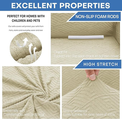 XINEAGE New 1 Piece Couch Covers - Image 5