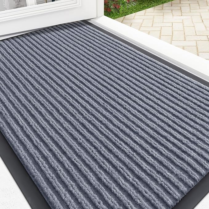 OLANLY Front Door Mat 29.5x17, Waterproof Heavy-Duty Indoor Outdoor Doormat | by OLANLY