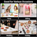 EUSOAR Mini Cake Pans with Lids, 100pcs 10oz/275ml Gold Baking Cups Cupcake Liners, Round Aluminum Cheesecake Container Cheesecakes Muffins Liners Pie Wrappers for Bakery Wedding Birthday Party