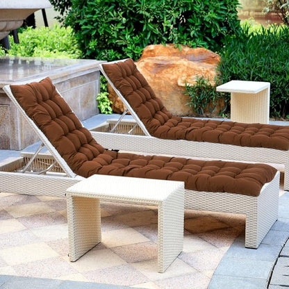Bucherry 67 x 19 Inch Chaise Lounge Cushions Soft Lounge Chair Cushion Gravity - Image 7