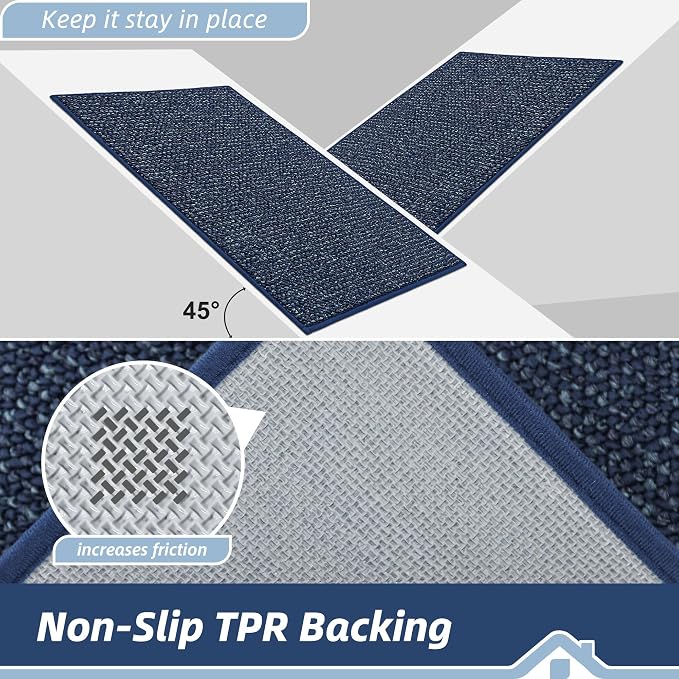 BEQHAUSE Kitchen Runner Rugs 20"x48", Kitchen Mats - Image 4