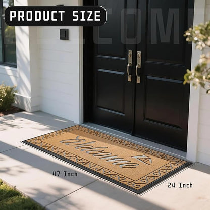 Yimobra Welcome Mat, Heavy Duty Sturdy Door Mats - Image 2