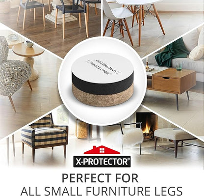 X-Protector Felt Furniture Sliders - Image 3