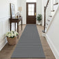 KOZYFLY Cotton Runners Rugs for Hallway 2.5'x10', Washable Runner Rug, Woven by KOZYFLY