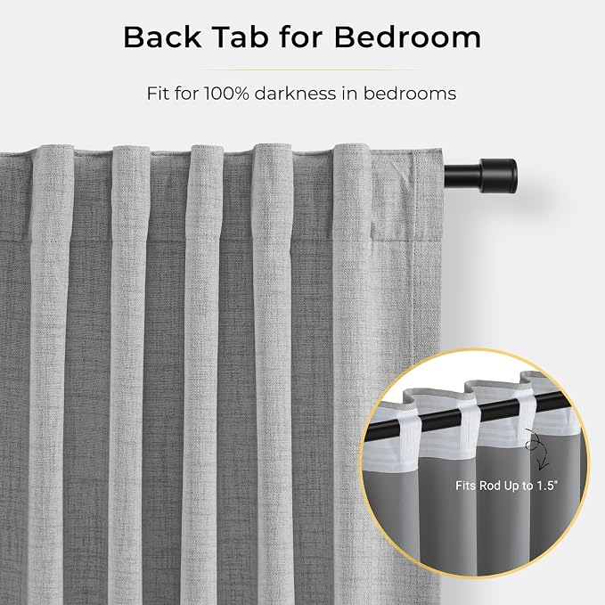 INOVADAY 100% Blackout Curtains - Image 5