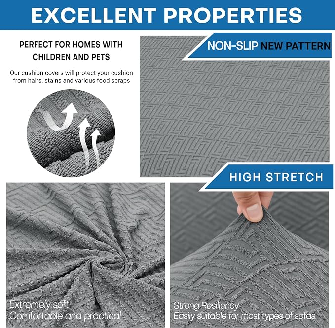 XINEAGE 2026 New 4 Pieces Couch Covers - Image 5