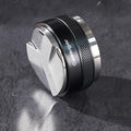 51mm Coffee Distributor and Tamper,Dual Head Coffee Leveler Fits for Delonghi 51mm Portafilter,Professional Espresso Hand Tamper.