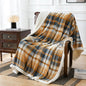 PU MEI Sherpa Blanket Queen Plaid Thick Bed Blanket, 80”*90” Super Soft Flannel by HOME