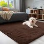 OLANLY 3x4 Machine Washable Accent Rug, Soft Fluffy Shaggy Area Rug by OLANLY