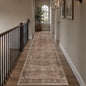 Schweek 3x10 Hallway Runner Washable Non Slip Vintage Brown Kitchen Rug | by Schweek