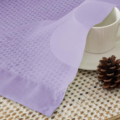 Lavender Sheer Curtains 84 Inches Long 2 Panels - Image 4