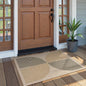 Lahome Enfys Rainbow Front Door Mat, Farmhouse Neutral Non Slip Non Shedding by Lahome