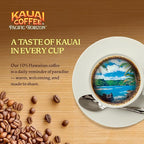 Kauai Coffee K-Cup Pods for Keurig Brewers – Arabica Coffee, 10% Hawaiian – Medium Roast, Savory and Chocolatey Aroma – Mocha Macadamia Nut, 1 Pack of 10 Single Serve K-Cups