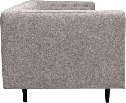 Armen Living Annabelle 80" Modern Gray Fabric Sofa - Image 4